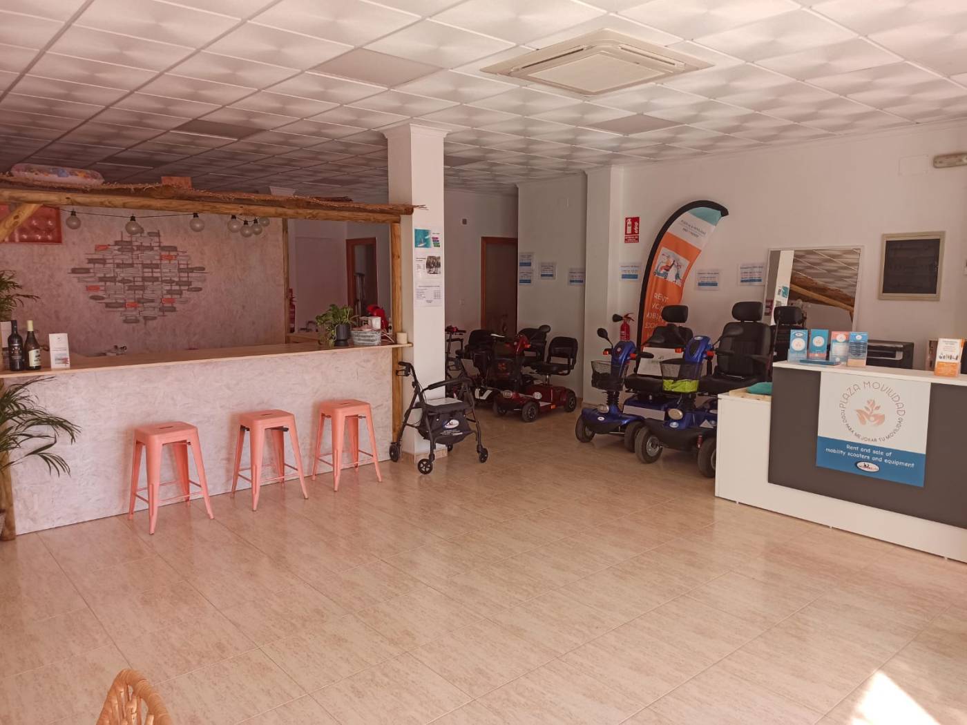 Plaza Movilidad mobility scooter sales, rentals and e-bike rentals in Pilar de la Horadada