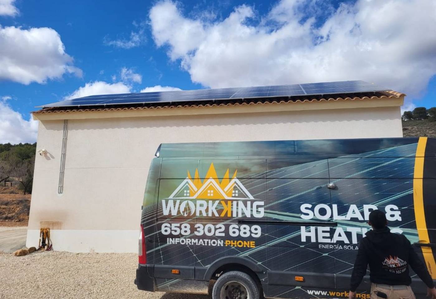 Workking heat pumps, solar energy, heating, ventilating & air conditioning in Murcia