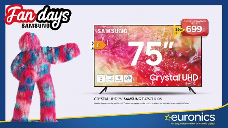 July special offers as TJ Electricals joins the Samsung Fans Days promotion on selected Samsung products