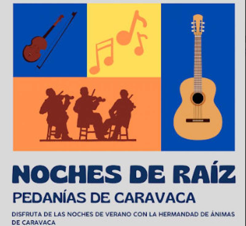 July to September, Traditional folk music evenings in outlying villages of Caravaca