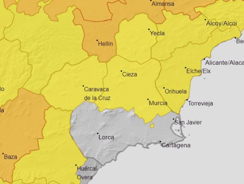 Cooling down for the weekend: Murcia weather forecast July 11-14