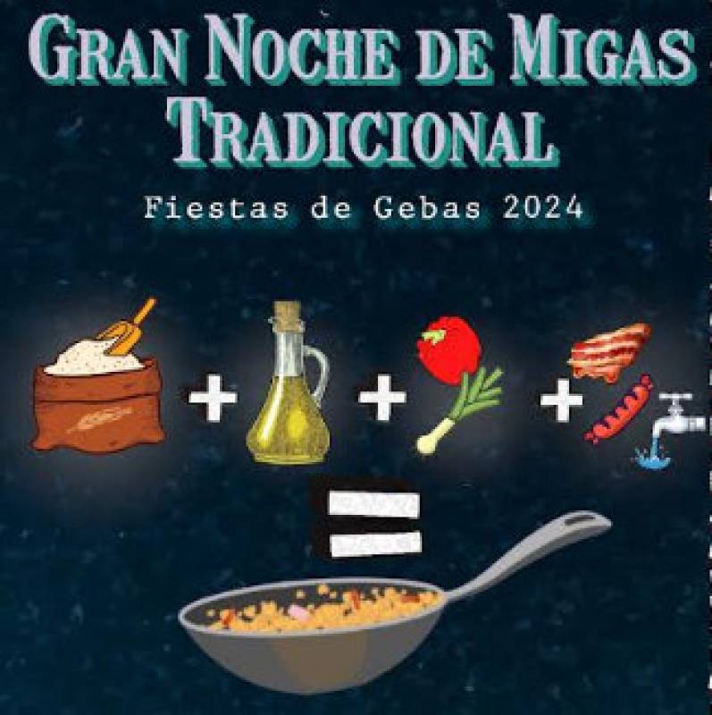 August 11 to 18 Annual fiestas of the Sierra Espuña village of Gebas in Alhama de Murcia