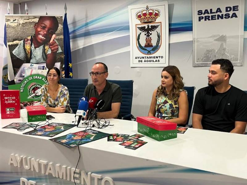 2024 Operation Christmas child has begun in Águilas