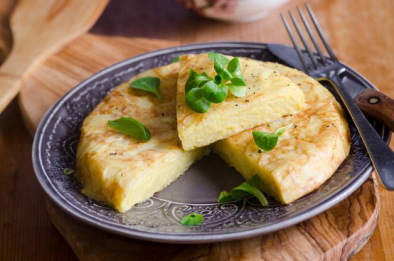 Tortilla de patatas from 'Cucú Gastrobar' in Murcia ranked among the best in Spain