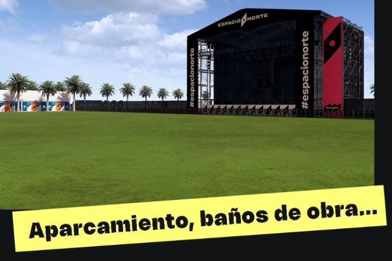 New space for events, concerts and festivals in Murcia city by summer 2025