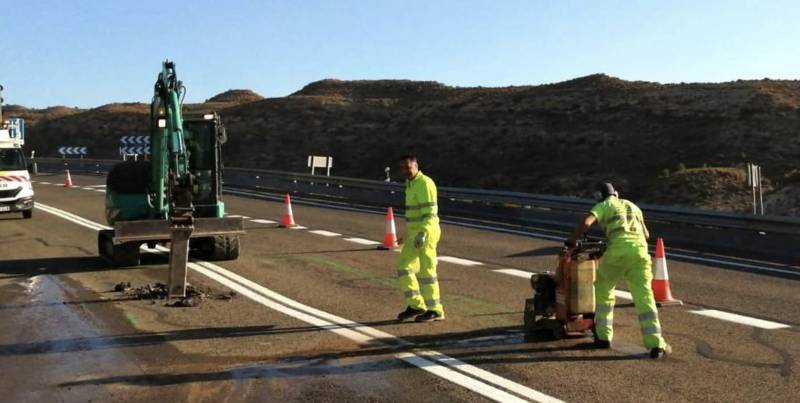 Roadworks between Vega Baja and Alicante-Elche airport for the next 3 years