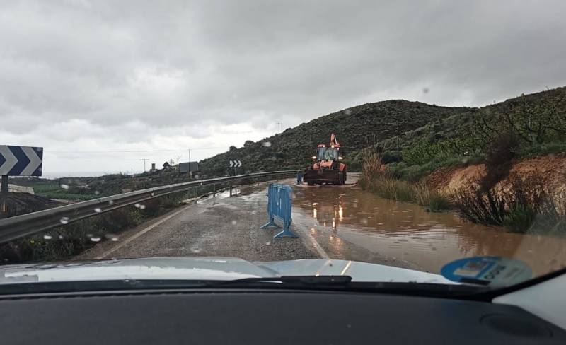 Murcia assesses storm damage as yellow warnings remain active this Tuesday and Wednesday