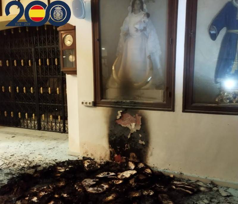 Wheelchair user rescued from fire at Lorca convent