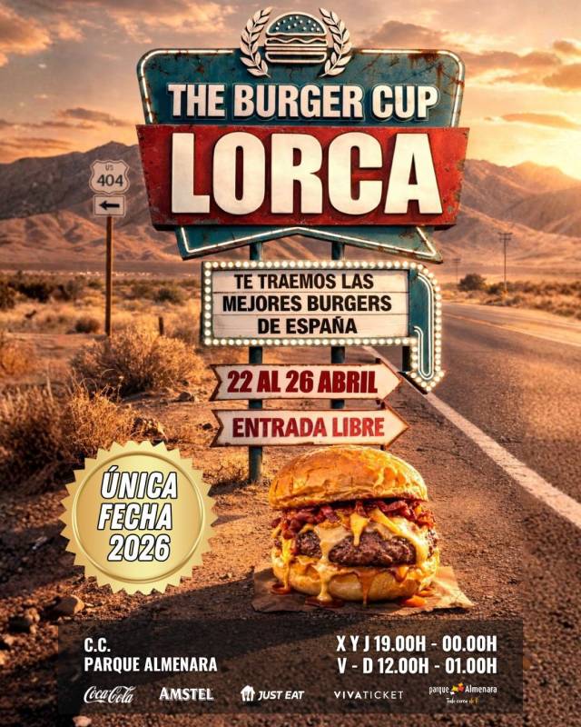 April 22-26 The Burger Cup arrives in Lorca