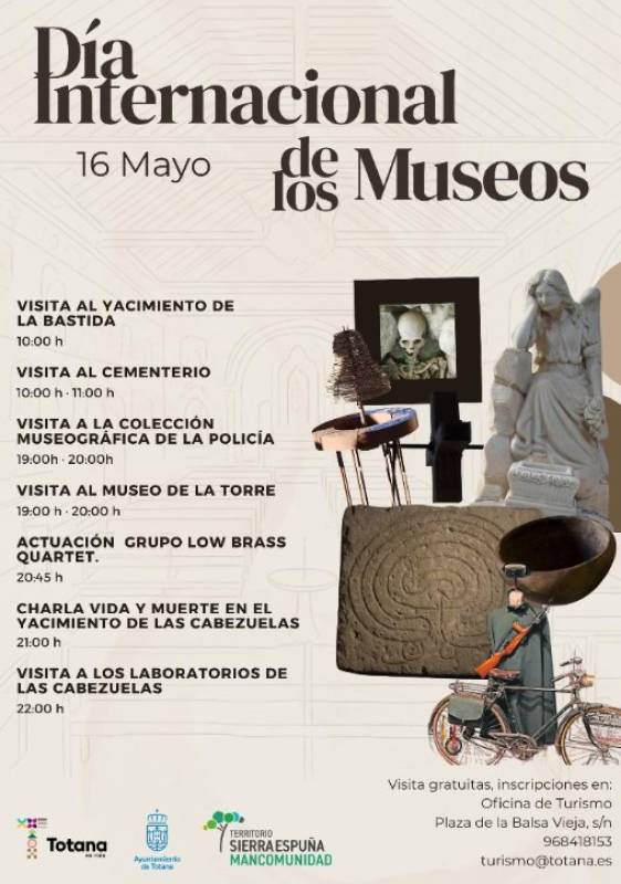 May 16 Museums Day in Totana