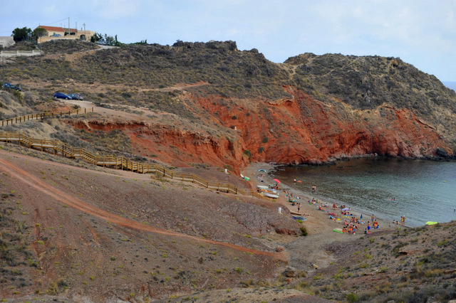 Mazarron beaches: Playa del Rincón