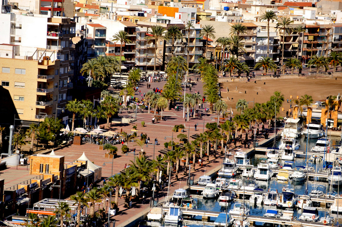 Mazarrón beaches: Playa del Puerto